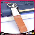 Womens designer leather keychain luxury with brass hook